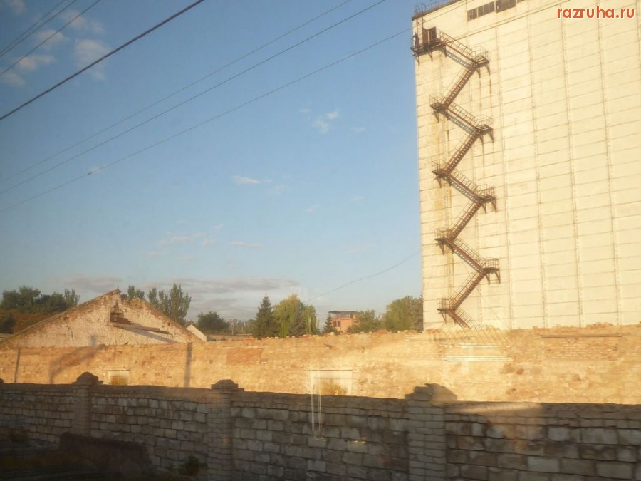 Криничная - Осталась лестница для обзора