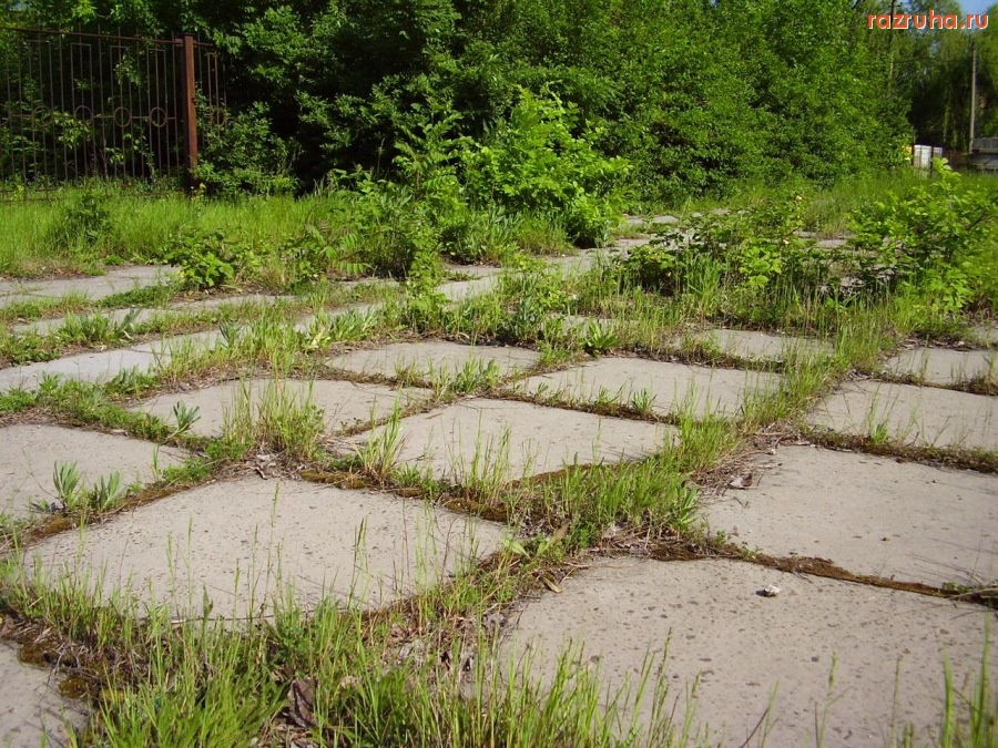 Донецк - Тротуар из плит