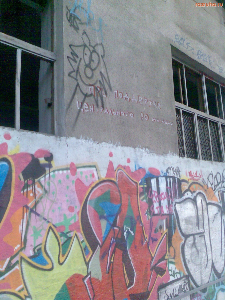 Николаев - Граффити при поддержке Центрального РО милиции