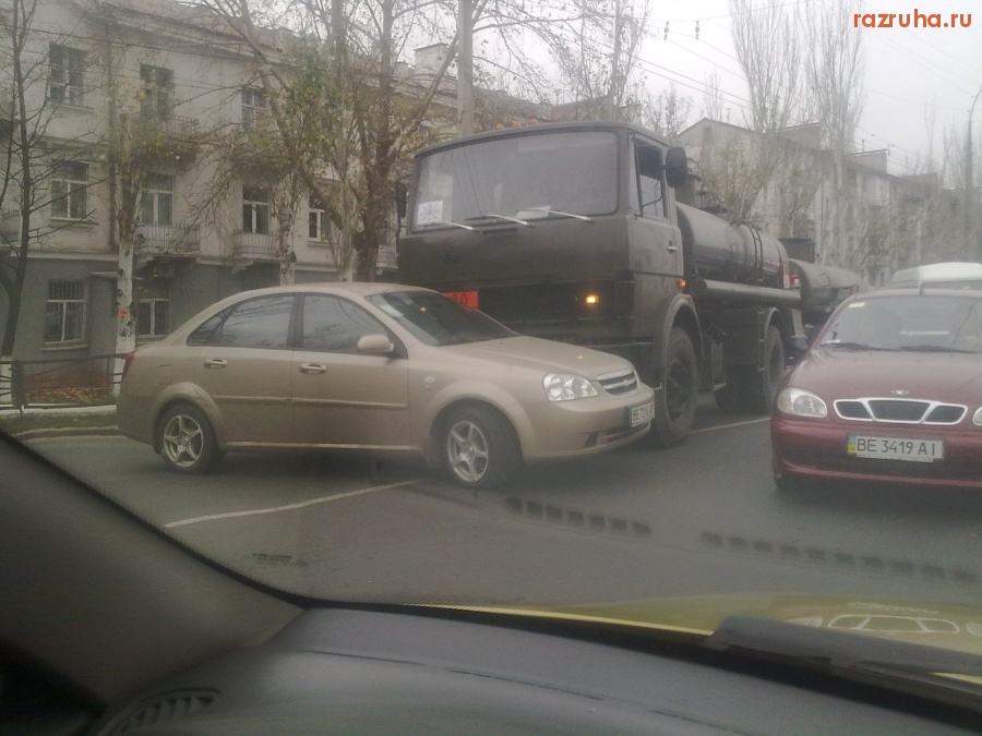 Николаев - авария