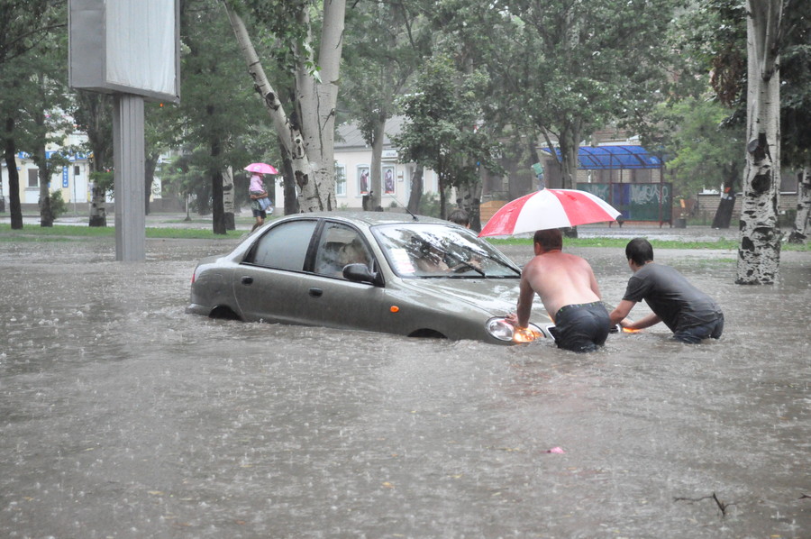 Николаев - Наводнение в Николаеве 10.07.2010  3