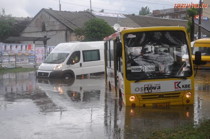 Николаев - Ливень в Николаеве 7