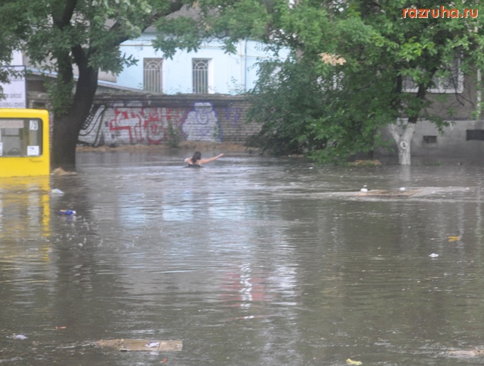 Николаев - Ливень в Николаеве 8