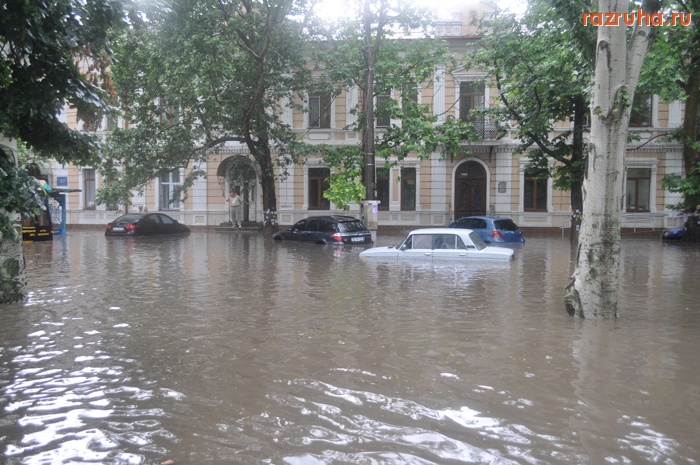 Николаев - Ливень в Николаеве