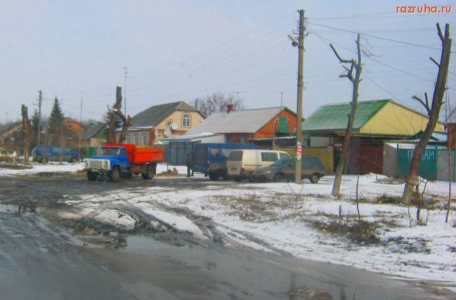 Мерефа - Разруха по заказу. освобождение Мерефы от деревьев