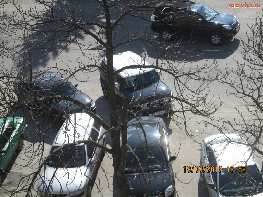 Умань - Парковка по быдлячему.