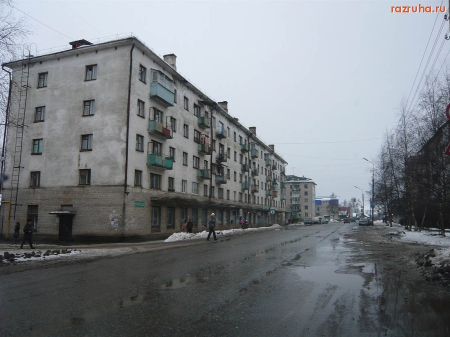 Великий Устюг - Серые - серые дома