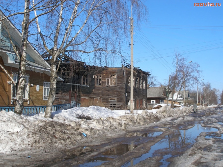 Великий Устюг - Великий Устюг в разрухе