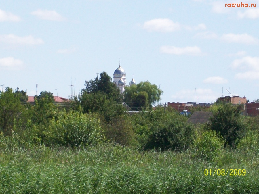 Свислочь - Вид на Свислочь со стороны