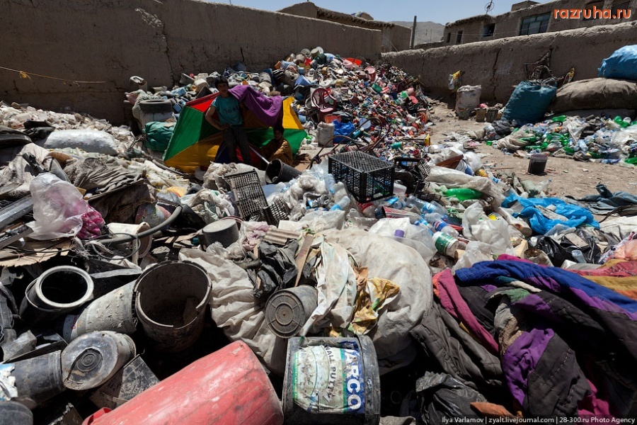 Кабул - Сортировка мусора