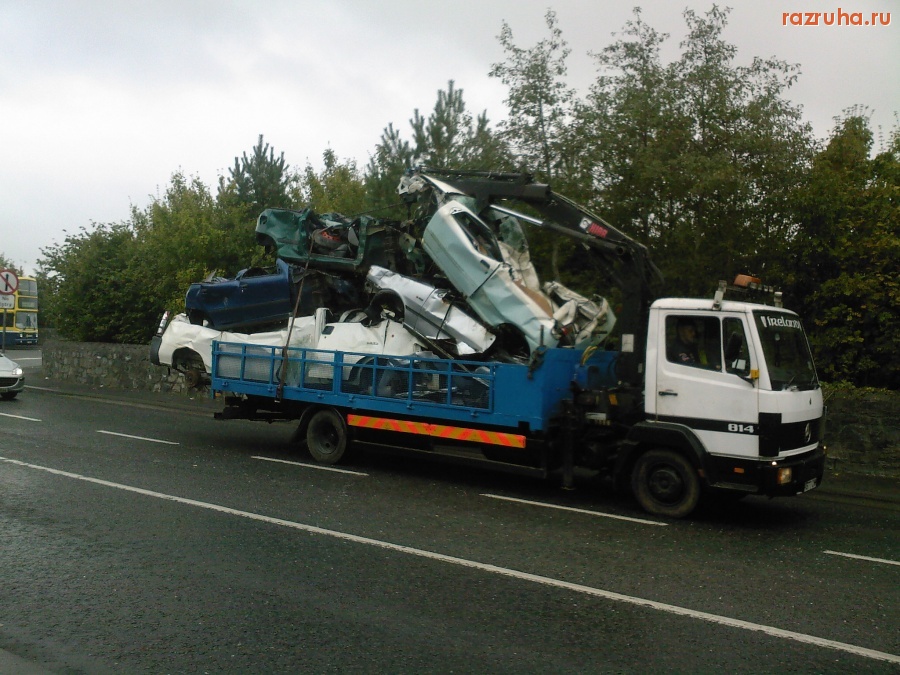 Ирландия - утилизированные машины