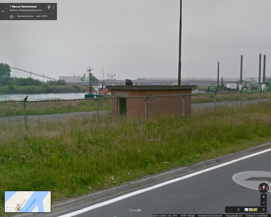 Бельгия - Здание на площадке