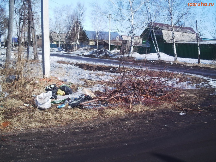 Архара - снег тает