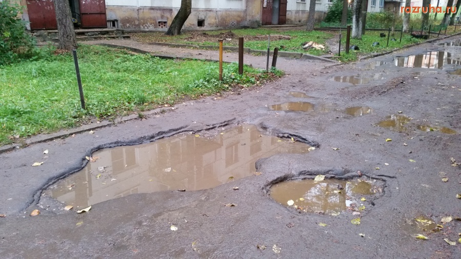 Чернецкое - Одна из улиц старого городка