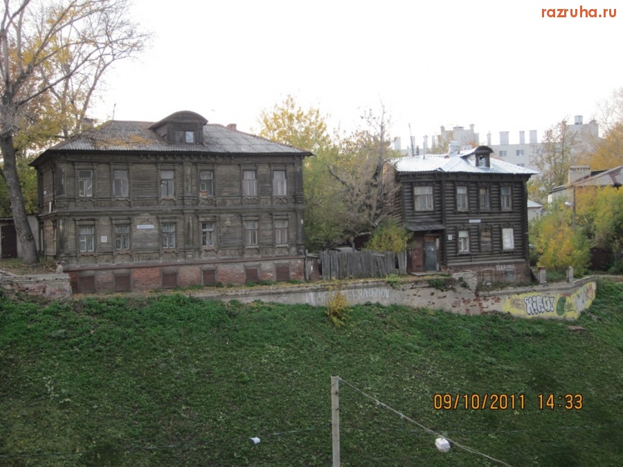 Нижний Новгород - Вид с мостика над Похвалинским съездом