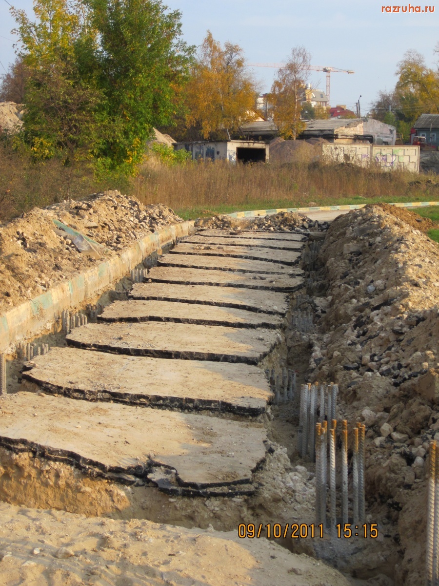 Нижний Новгород - дорожка над метромостом