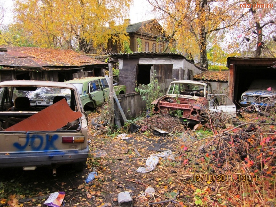 Нижний Новгород - Малая Ямская. Прогулка. За домом №13