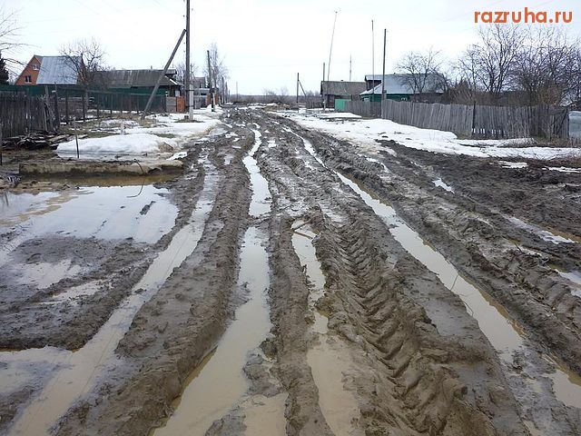 Кривандино - дорога в деревню Варюковка