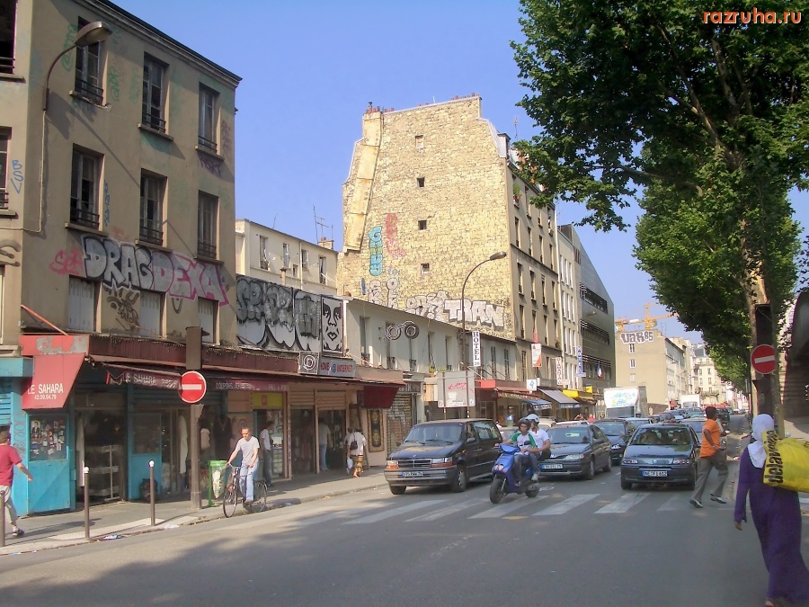 Париж - Африканский квартал в 18 округе