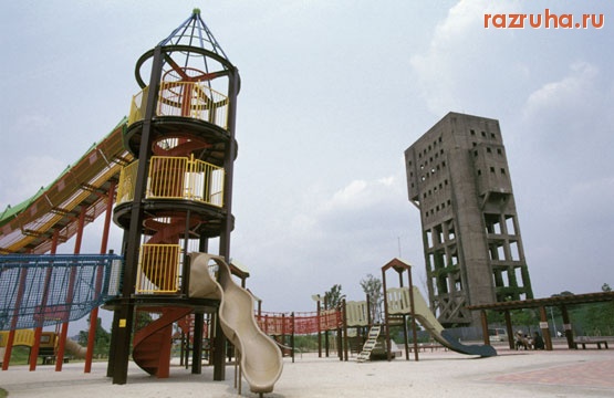 Фукуока - Шахта + заброшенная детская площадка