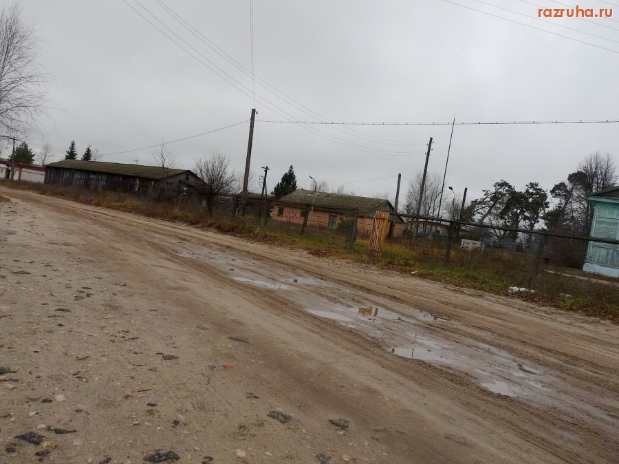 Хвастовичи - Дорога в центр Хвастовичей