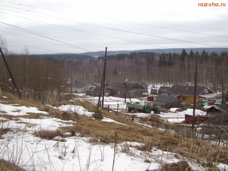 Пуиккола - вид в поселке