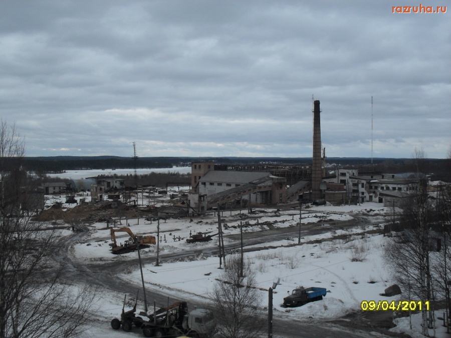 Поросозеро - Завод наших дней.
