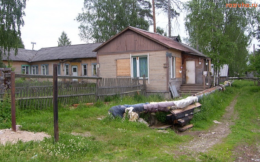 Поросозеро - трубы отопления