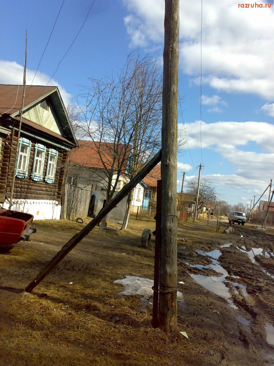 Мстера - улица на окраине Мстеры