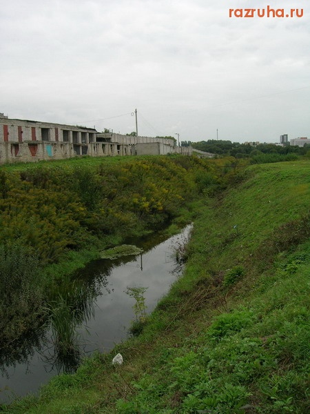 Минск - недостроенные гаражи