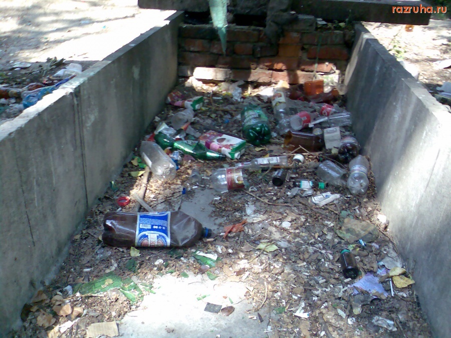 Курск - немного мусора