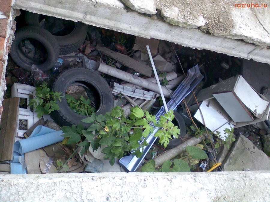 Курск - строили гараж