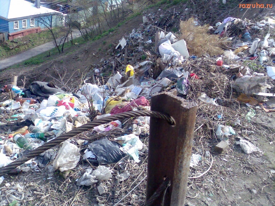 Курск - Мусор собрался и покорил обрыв!