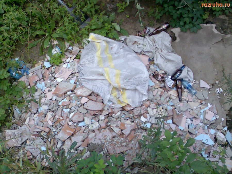 Курск - В лесу гадят