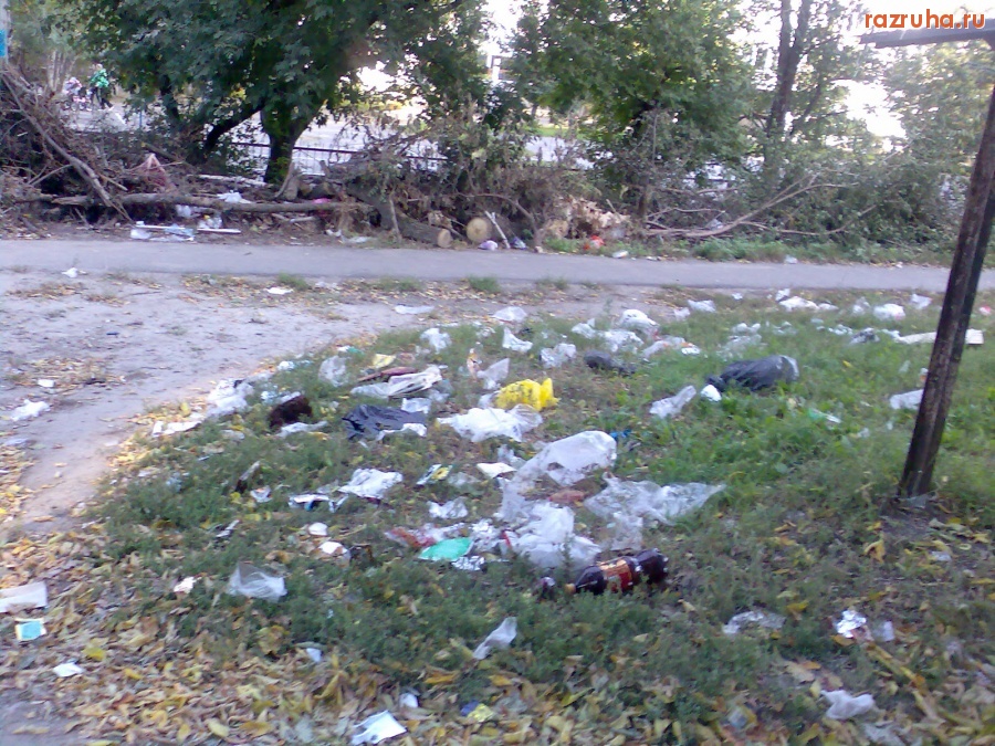 Курск - Перед школой двор