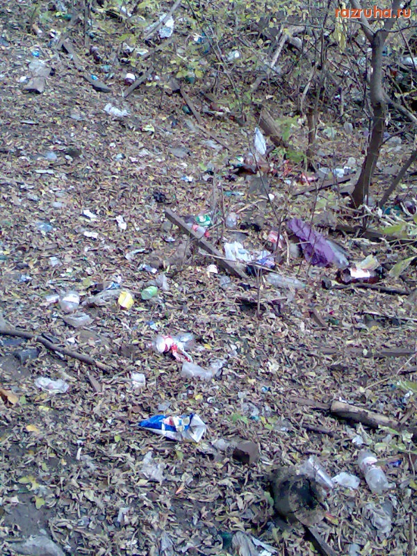 Курск - Мусор на склоне