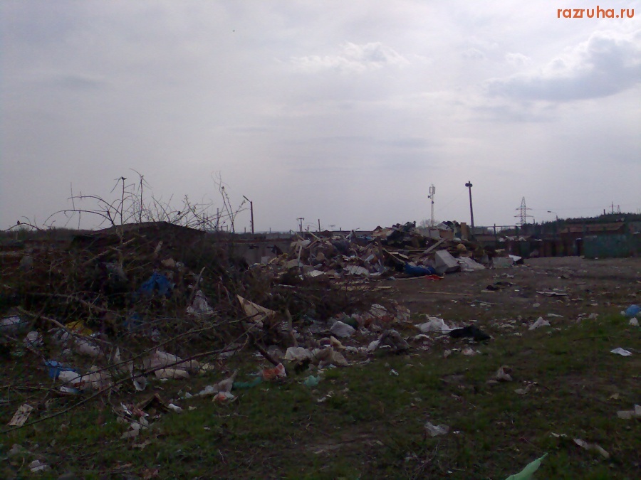 Курск - Помойка у ГСК на КЗТЗ