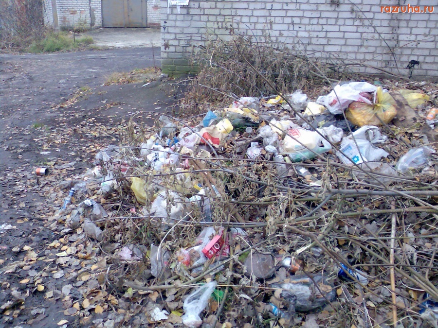 Курск - Кучи мусора