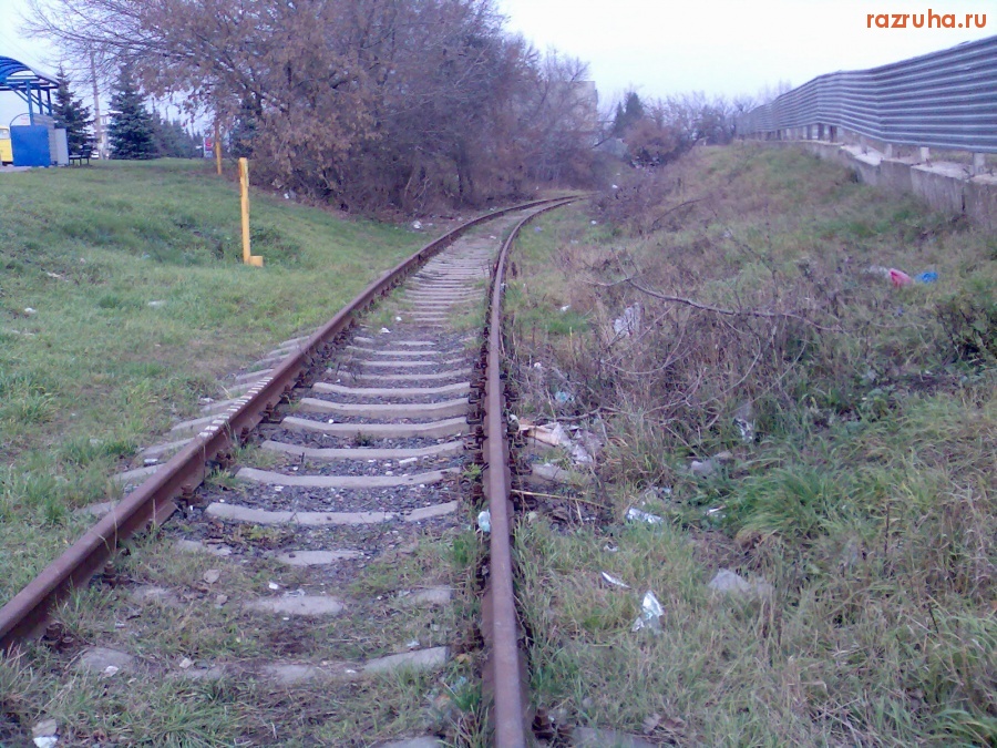 Курск - Мусор у ж/д у Триумфальной Арки