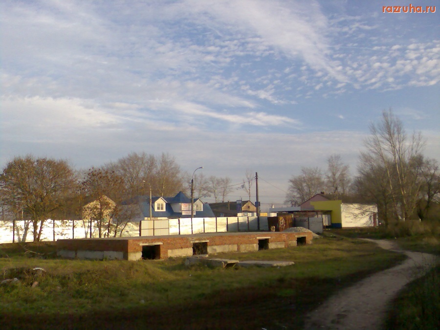 Курск - Остановка троллейбуса у Северного кладбища