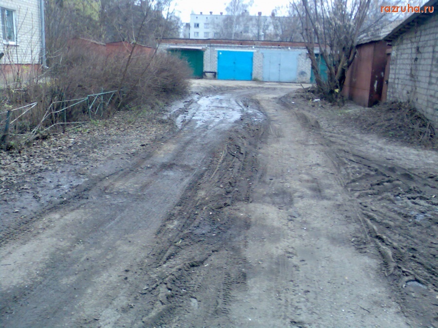 Курск - Дорога во дворе