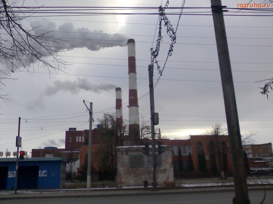 Курск - Дыра на теплотрассу