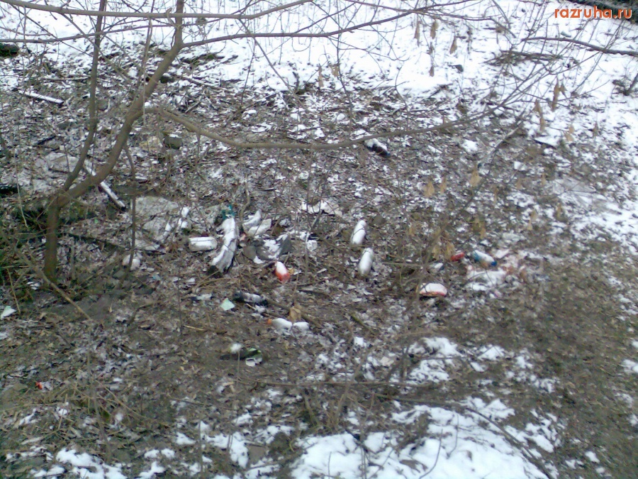 Курск - Мусор в овраге у Переезда