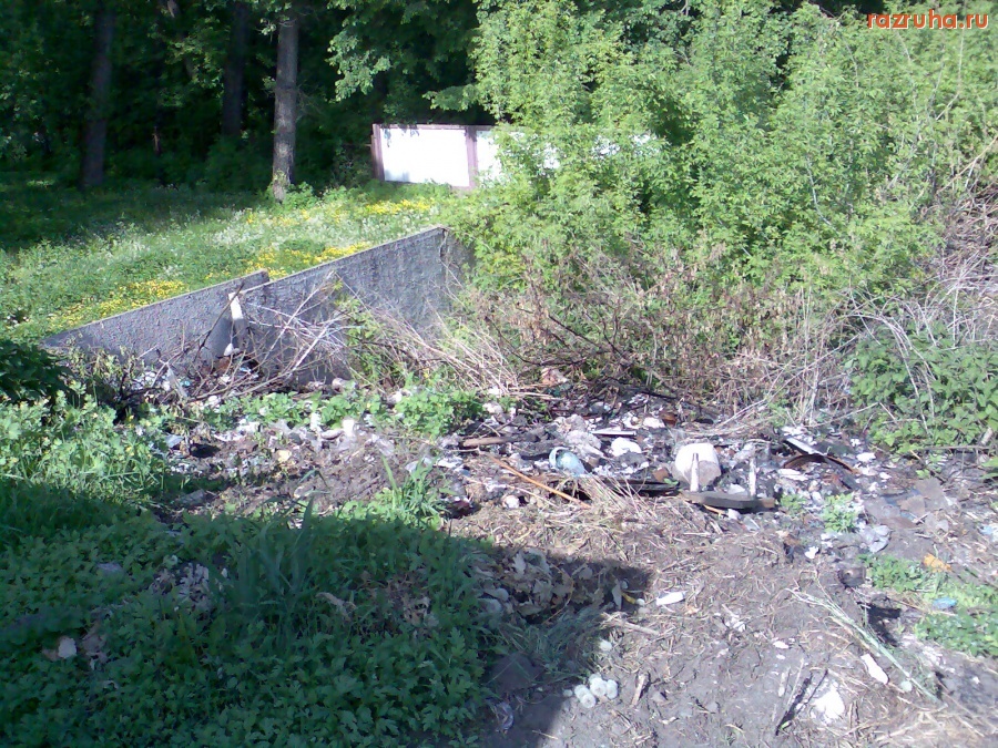 Курск - Мусор сгоревший