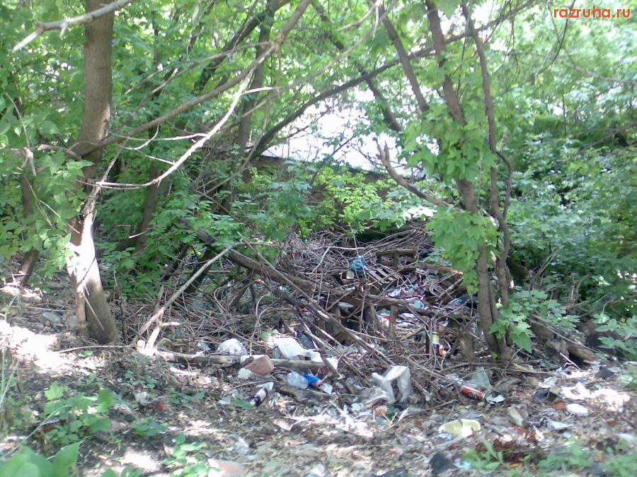 Курск - Мусор на склоне