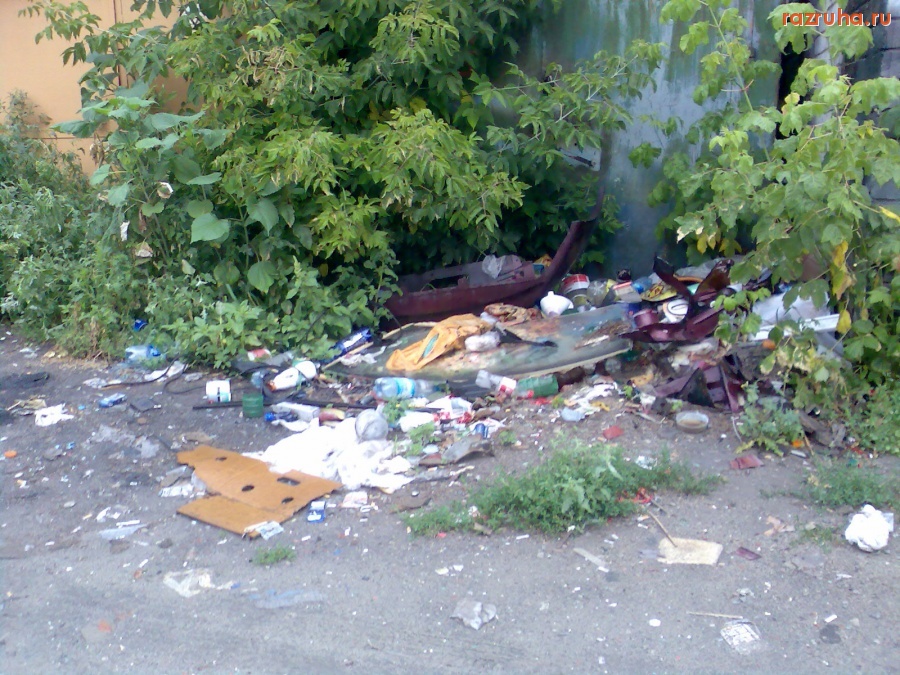 Курск - Мусор в ГСК