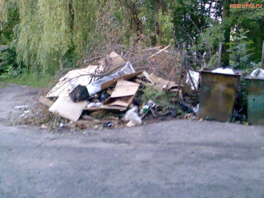 Курск - Помойка во дворе