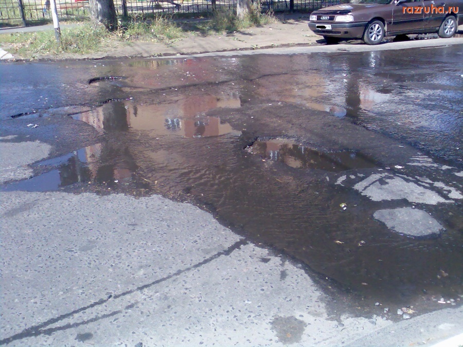 Курск - Вода потекла по Красной Армии