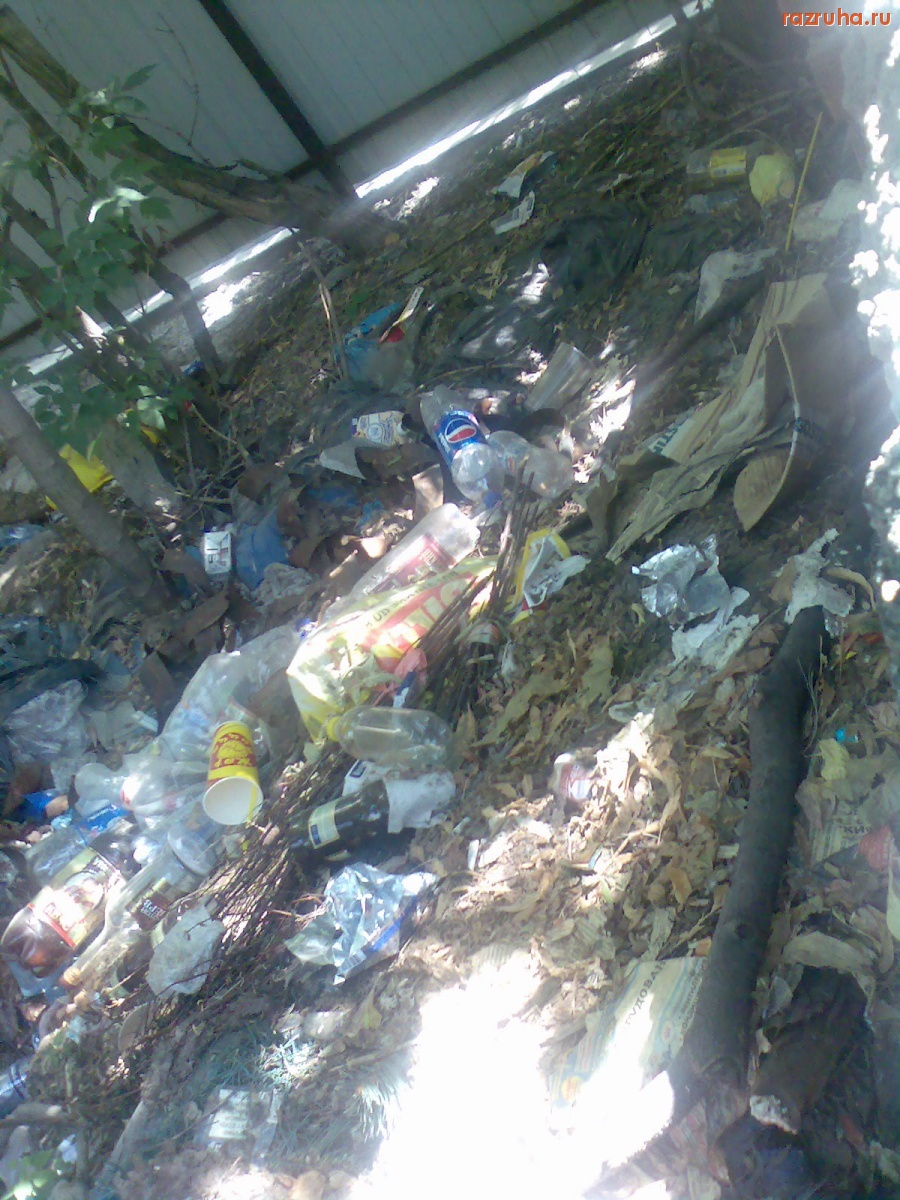 Курск - Мусор за забором