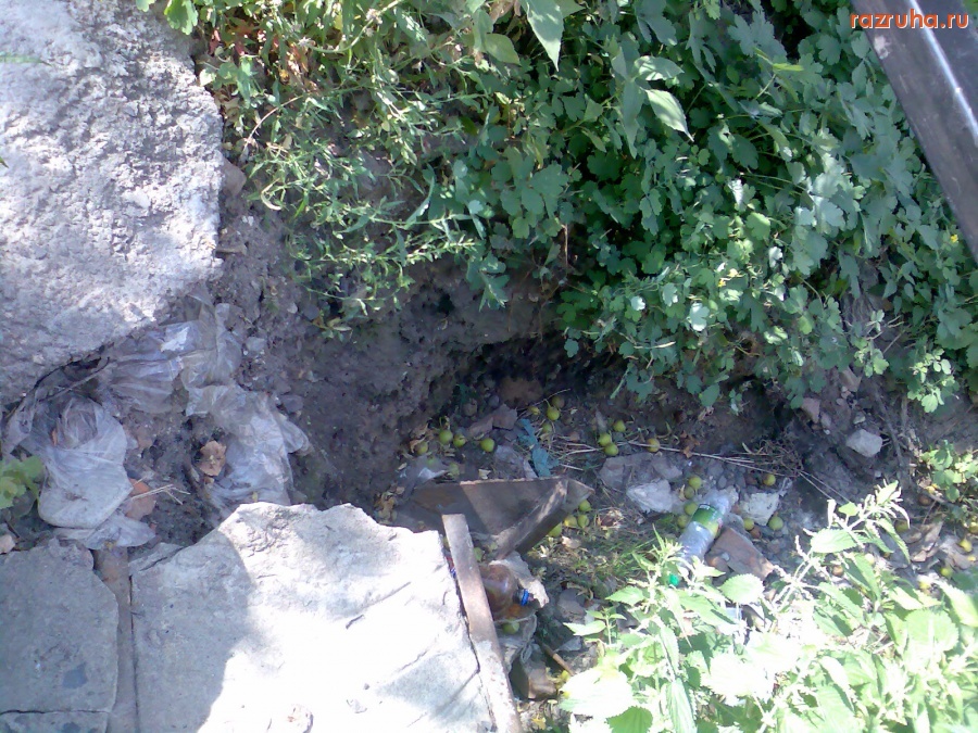 Курск - Мусор на лестнице